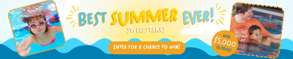 Best Summer Ever Sweepstakes: Goldfish Swim School, Little Tikes, Cocomelon's The Melon Patch, EEZ Co., and EO Products