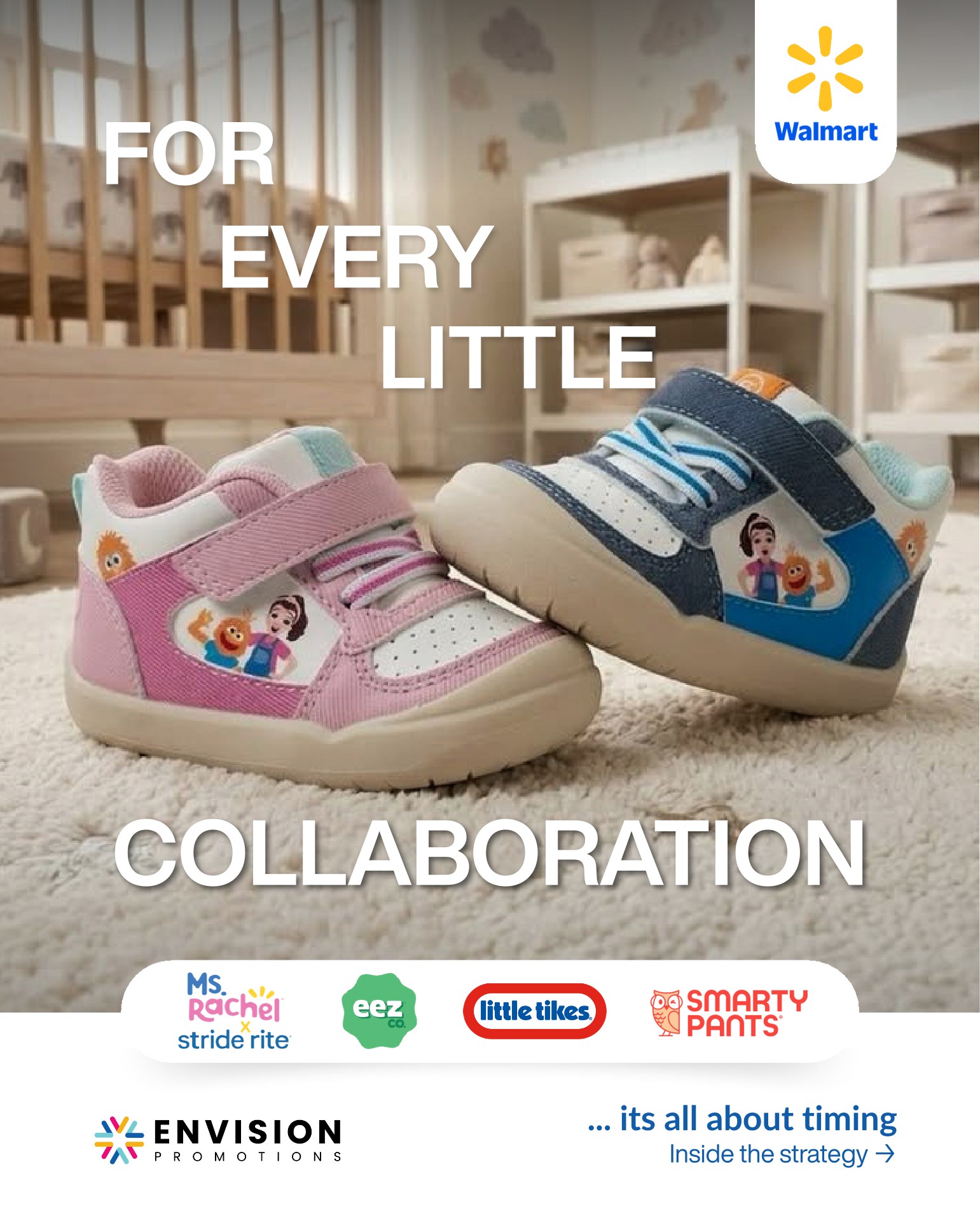 For Every Little Collaboration: Stride Rite x Ms. Rachel launch at Walmart